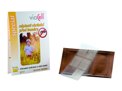 Viacell Náplasť chrániaca pred komármi 18ks