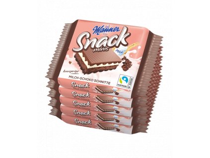 Manner Snack Minis Milch-Schoko 5x25g
