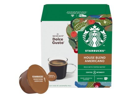 Starbucks House Americano Coffee 12 kapslí