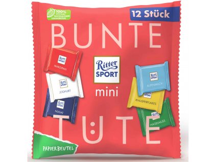 Ritter Sport mini Bunte Tüte 12ks