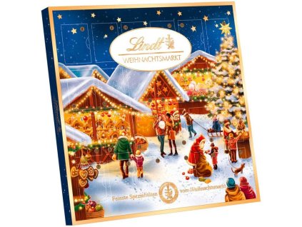 Lindt adventný kalendár Xmas Market 115g
