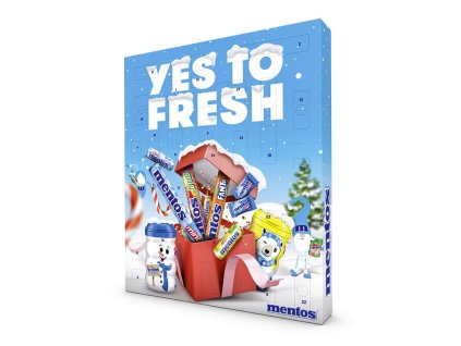 Mentos adventný kalendár 525g