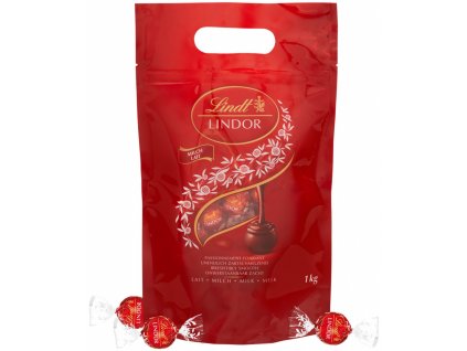 LINDOR pralinky Mléčná čokoláda 1000g