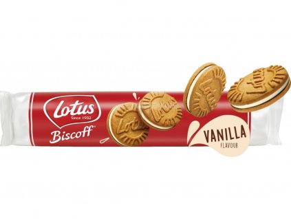 Lotus Biscoff Karamelizované sušenky spojené náplní s vanilkovou příchutí 150g