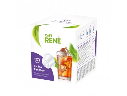 Café René Earl Grey Ice Tea 16 kapslí