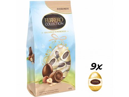 Ferrero Collection Knusprige schokoeier 100g