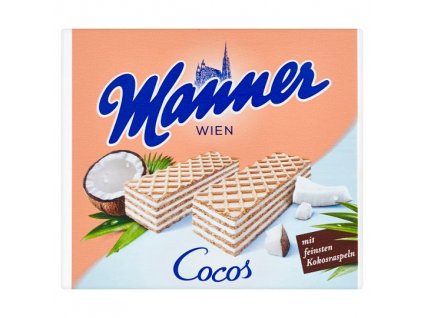 Manner kokosové oblátky 75g