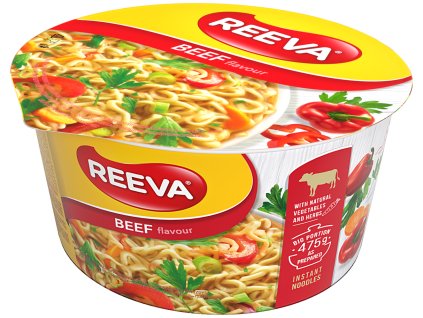 REEVA Instantný Cup polievka hovädzie 75 g