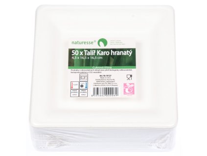 Tanier Karo Naturesse 160x160x15mm 50 ks