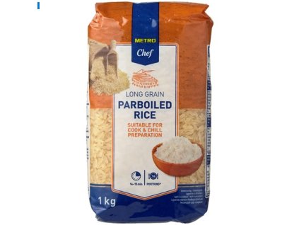 METRO Chef Parboiled Ryža dlhozrnná 1 kg
