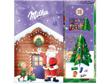 Milka Pop Up adventný kalendár 163 g