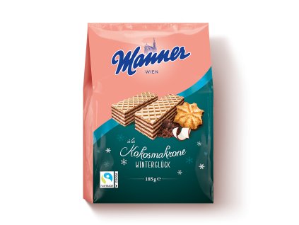 Manner Winterglück s príchuťou kokosiek 185g