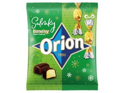 Orion Salóniky Banány v čokoláde 340g