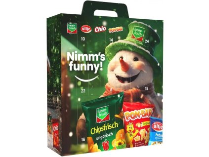 Adventný kalendár Chips 810g