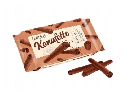 Roshen Konafetto trubičky s kakaovou náplňou 140g