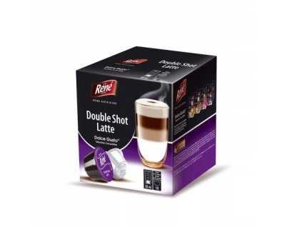 Café René Double Shot Latte 16 kapsúl