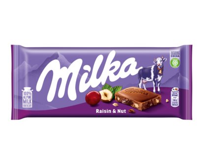 Milka Raisin & Nut 100g