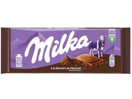 Milka Dessert Chocolate 100g