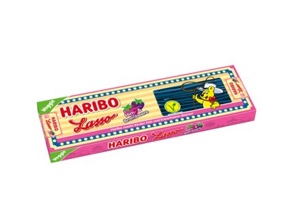 Haribo Lasso veggie Pendreky malina-ostružina 3500g