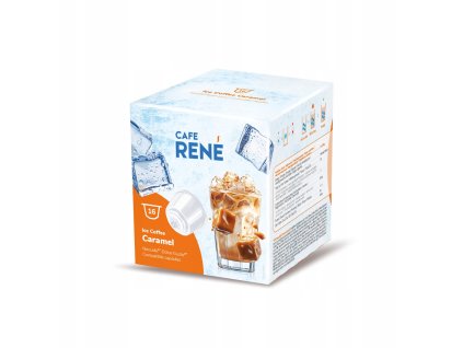 Café René Ice Coffee Caramel 16 kapslí