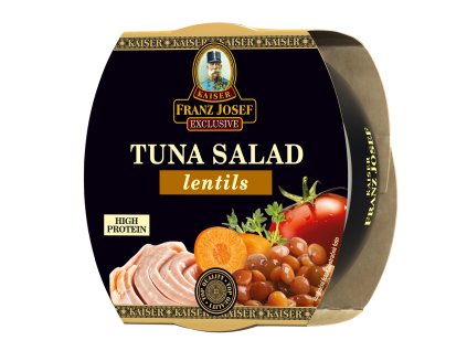 FRANZ JOSEF KAISER Tuniakový šalát šošovka 160 g