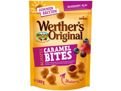 Werther's Original Blissful Caramel Bites Blueberry Açaí 140g