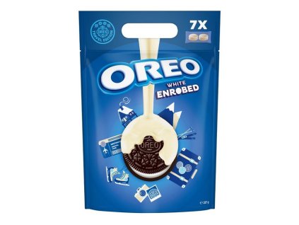 Oreo White Enrobed sušienky v bielej poleve 287 g