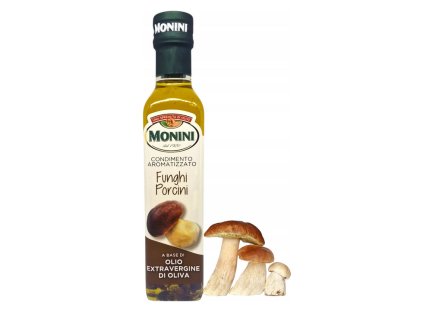 Monini olivový olej s príchuťou hríbu FUNGHI PORCINI 250ml