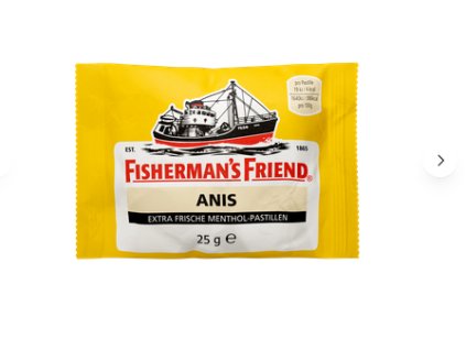 Fisherman's Friend bonbóny Anýz s cukrem 25g