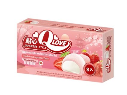 Mochi Strawberry Flavour 80 g