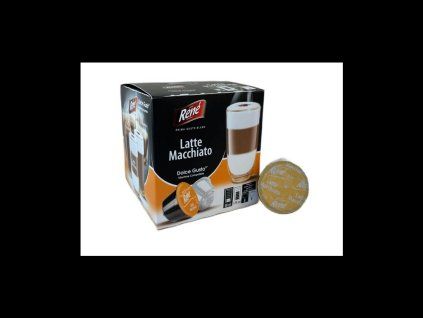 René  kapsle Dolce Gusto Latte Macchiato 8+8 ks
