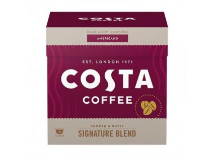 6349 1 gusto costa coffee signature blend americano 16 porcii pre nescafe dolce gusto