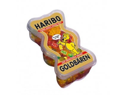 7468 1 haribo zlati medvedici 450g v doze vo tvaru medveda