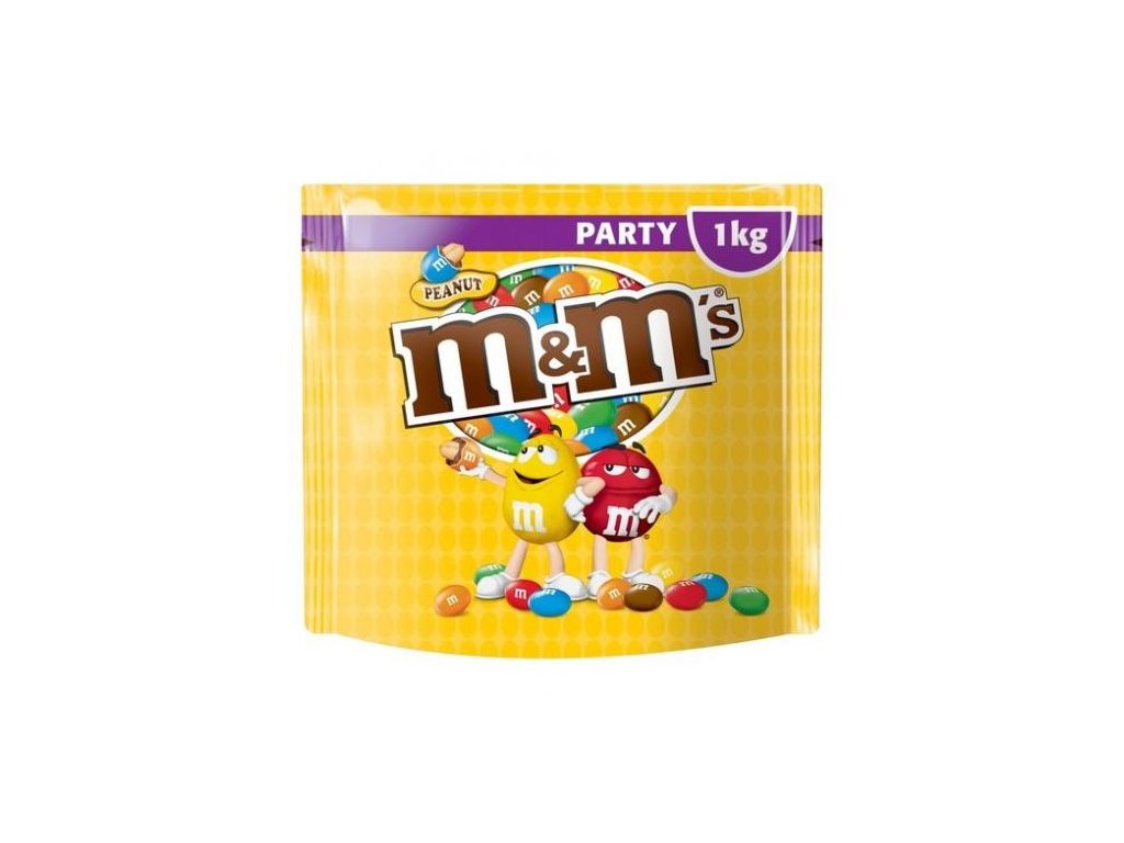 M&M\'s arašídové dražé 1 kg - Vše Výhodně