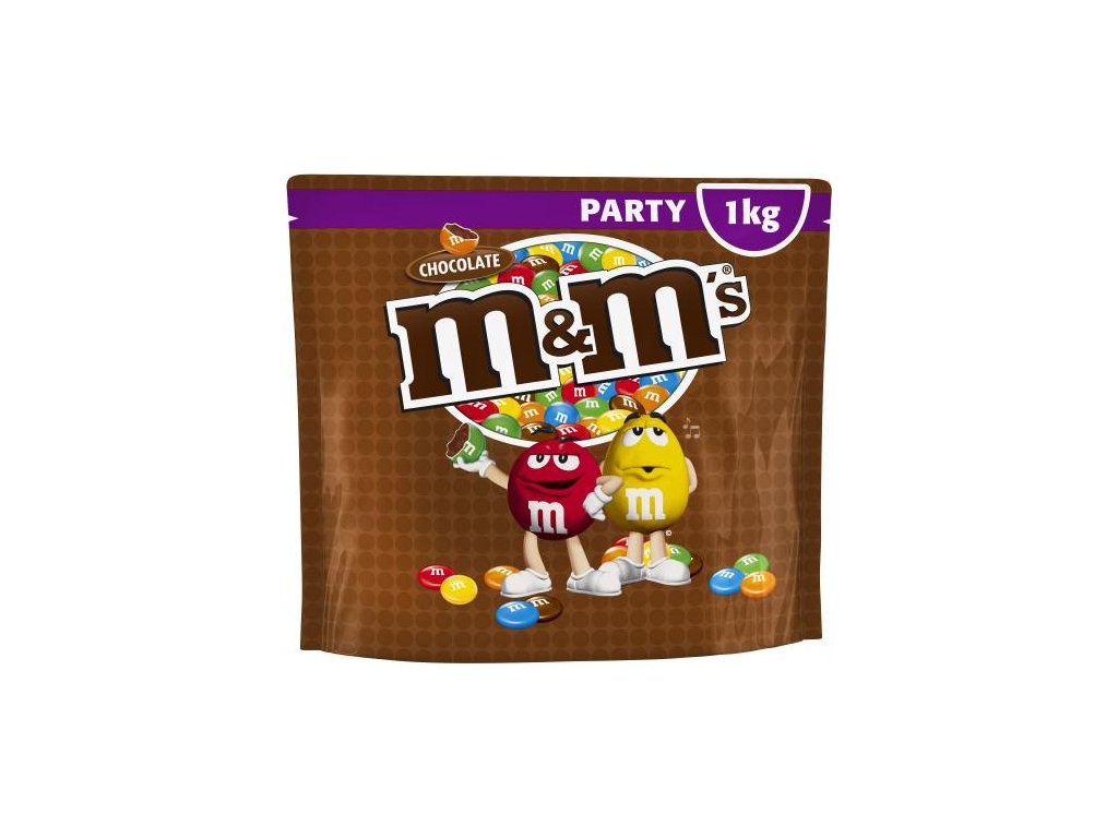 M&M\'s arašídové dražé 1 kg - Vše Výhodně