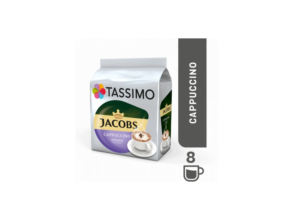 Tassimo Jacobs Choco Cappuccino 8 ks - Vše Výhodně