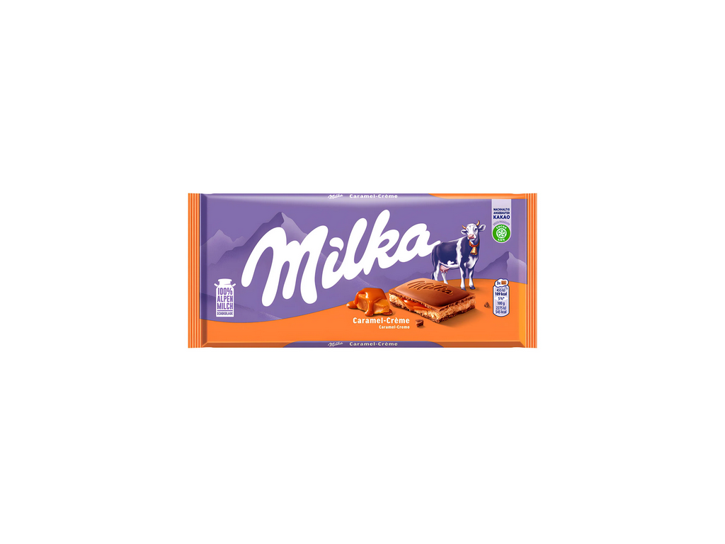 Milka Caramel Creme čokoláda 100g