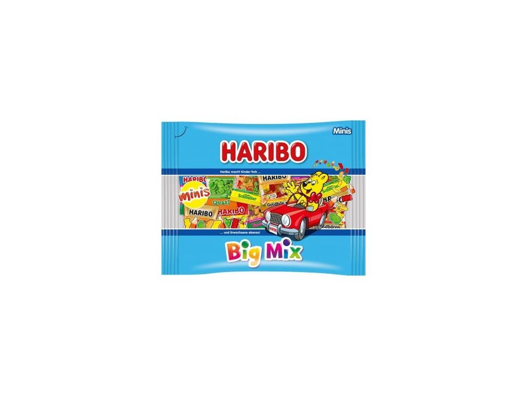 Colour Floppies Haribo - kalorie, kJ a nutriční hodnoty