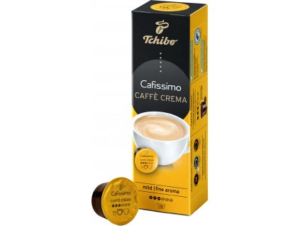 TCHIBO CAFISSIMO CAFFE CREMA FINE AROMA 10 KAPSLI