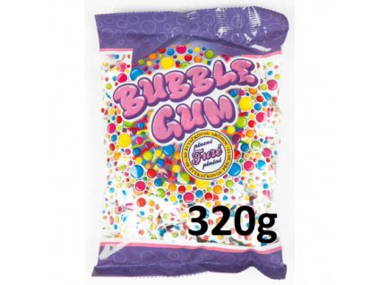 15775 1 bubble gum bonbony s naplni 320g