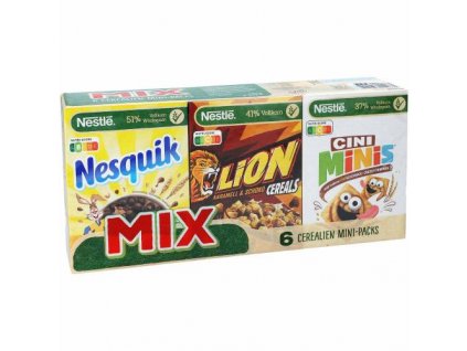 17569 1 mix oblibenych cerealii 6 mini packs 190g
