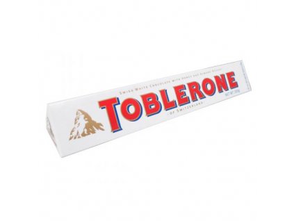 17857 1 toblerone bila cokolada s medem a nugatem 100g
