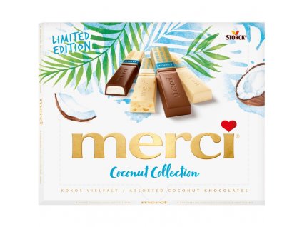 merci coconut collection limited edition 250g packung
