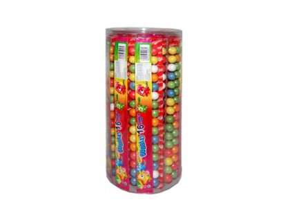ovocne zvykacky balonkove bubbles super gum jamboree lista 16ks x 25g40 g
