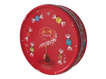 lindt lindor darkova plechovka pralinky