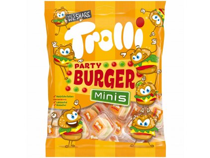 trolli party burger minis 17x10g no1 1314