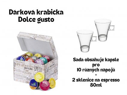 Dárková krabička Dolce gusto