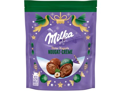 milka feine kugeln nougat cr me 90g no1 3114