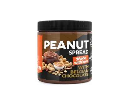 grizly orechova masla a kremy orechova masla 500g peanut spread belgian chocolate