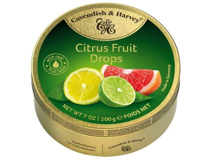 cavendish amp harvey citrus fruit drops 200g